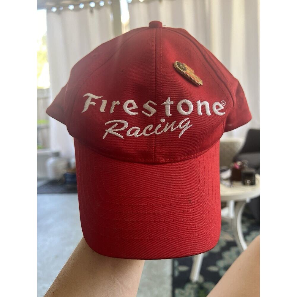 FIRESTONE RACING INDY 500 RED HAT -with Bonus